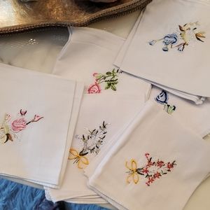14 cotton handkerchiefs